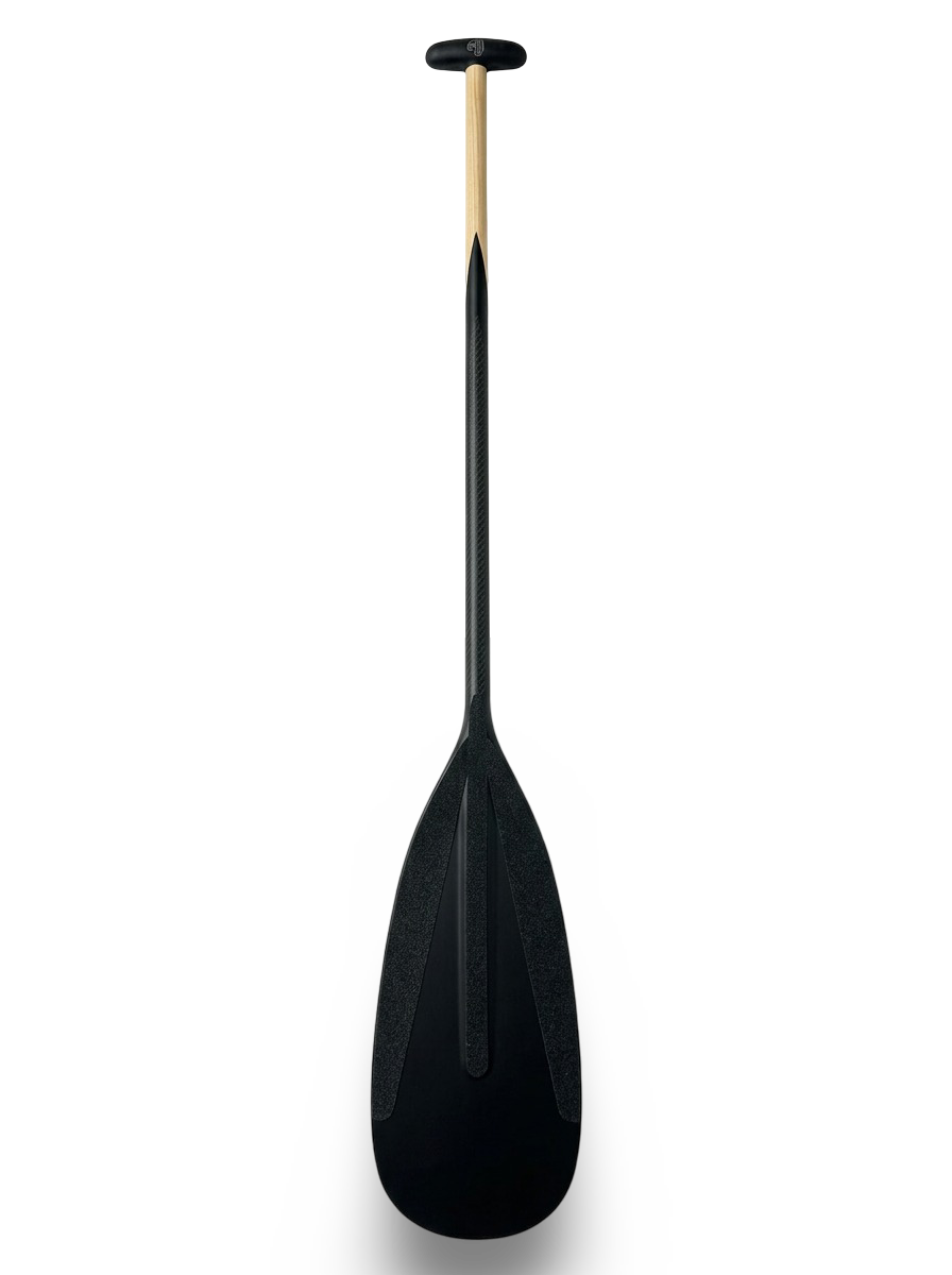 Pala Steer Black – Premium Carbon Outrigger Steering Paddle