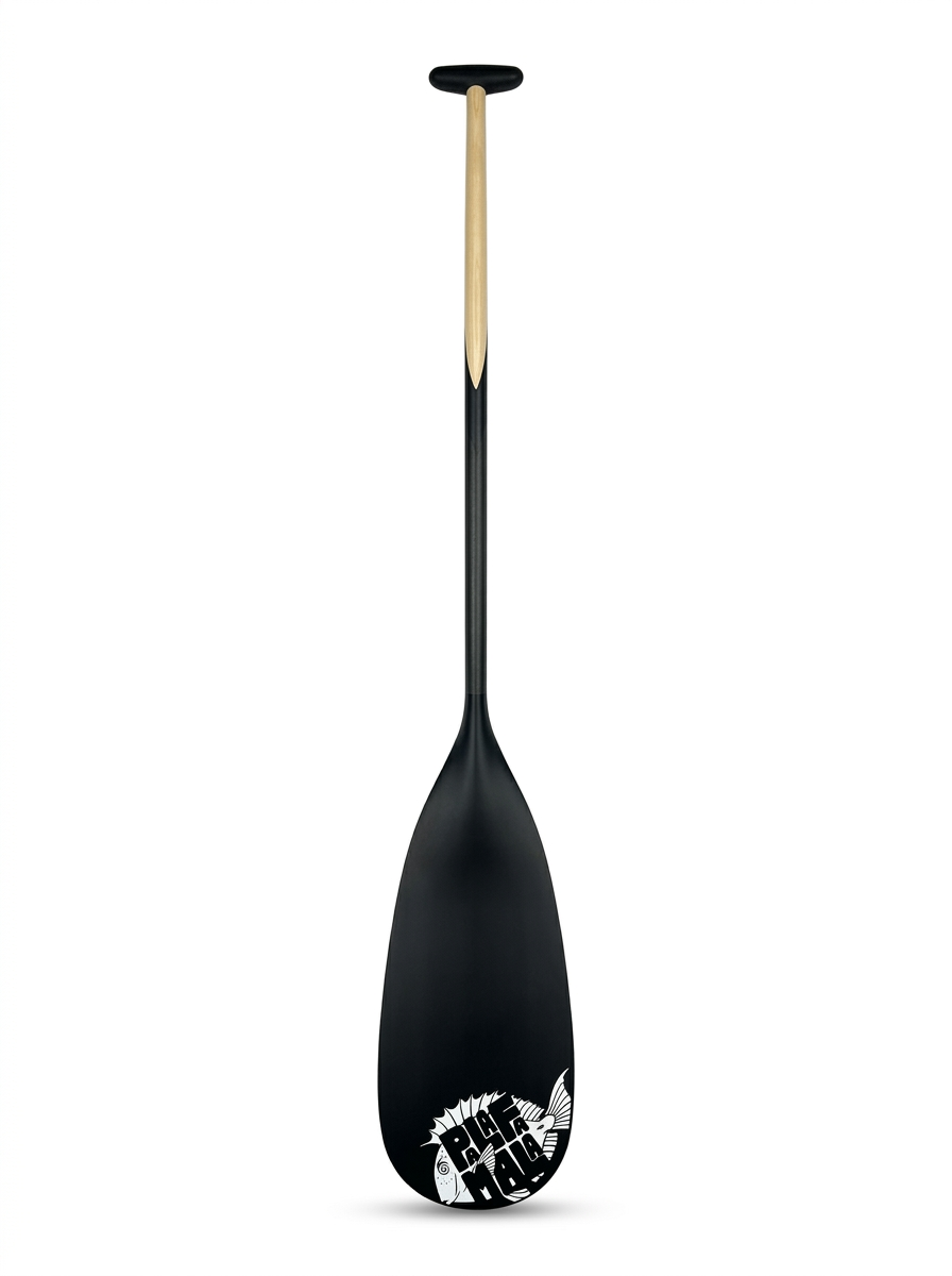 Pala Steer Black – Premium Carbon Outrigger Steering Paddle