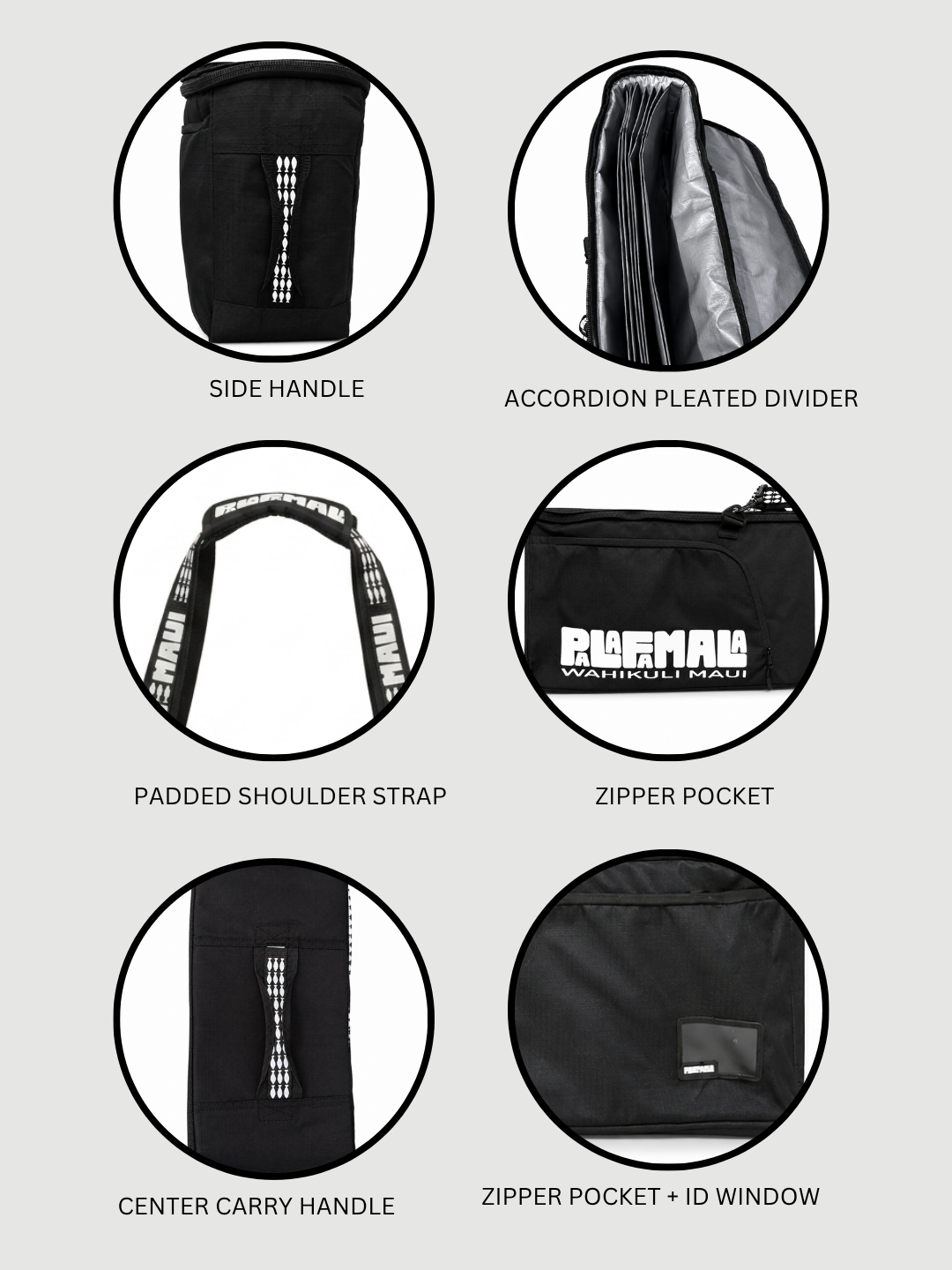 Outrigger Team Paddle Bag – Holds 8 Paddles